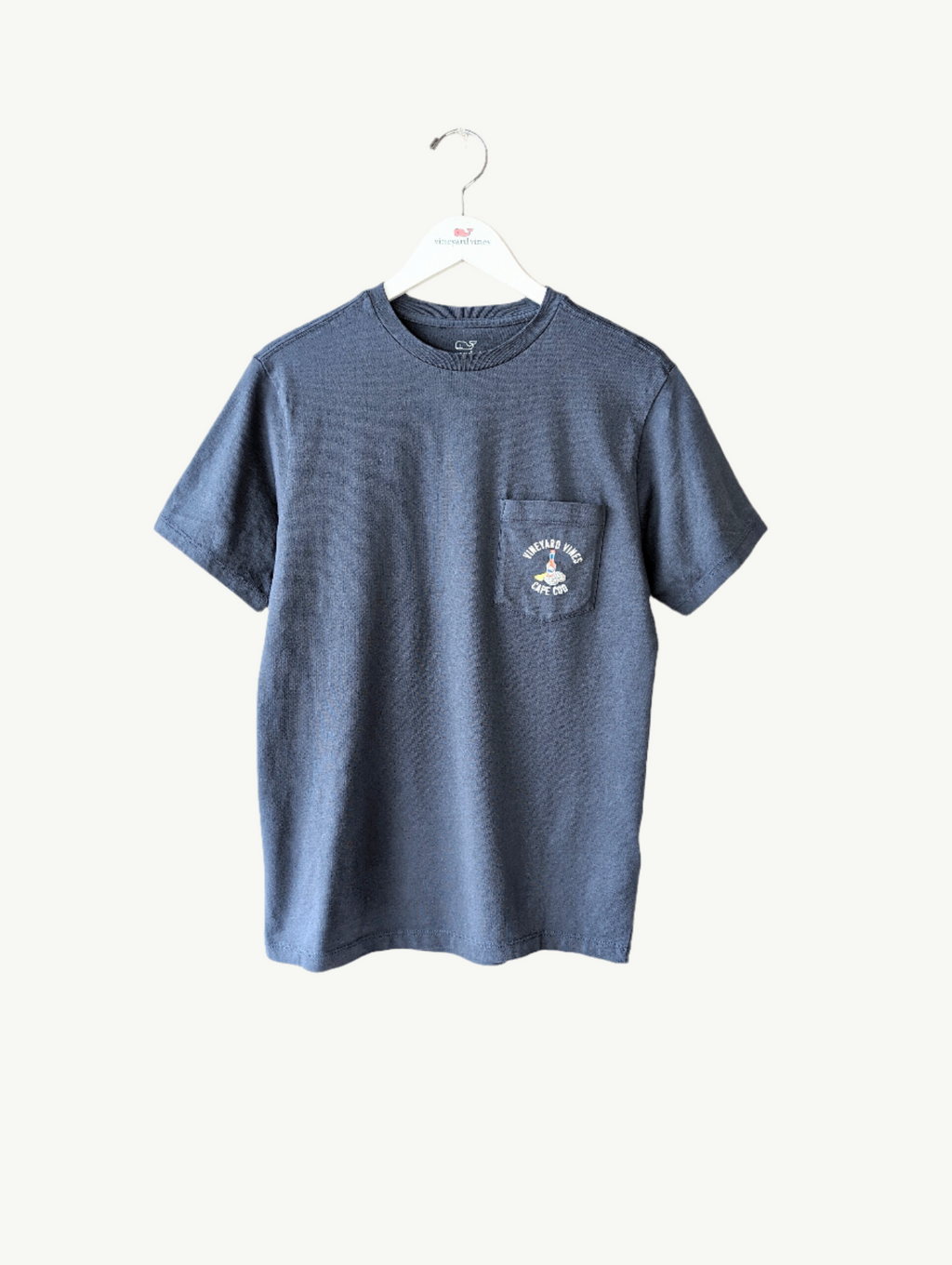 Vineyard Vines Cape Cod Oyster Hot Sauce Short-Sleeve Pocket Tee