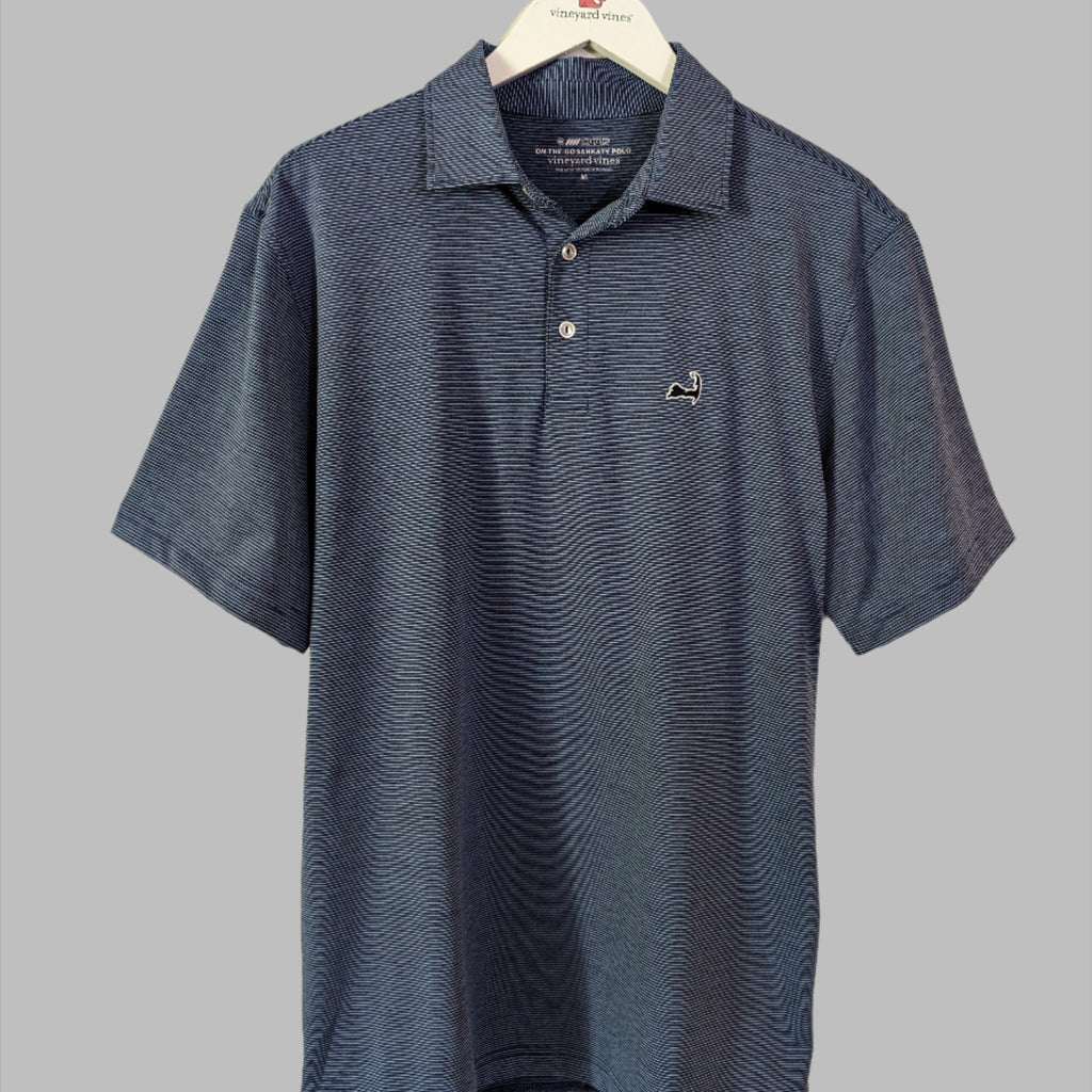 Vineyard Vines Cape Cod Performance Stripe Polo