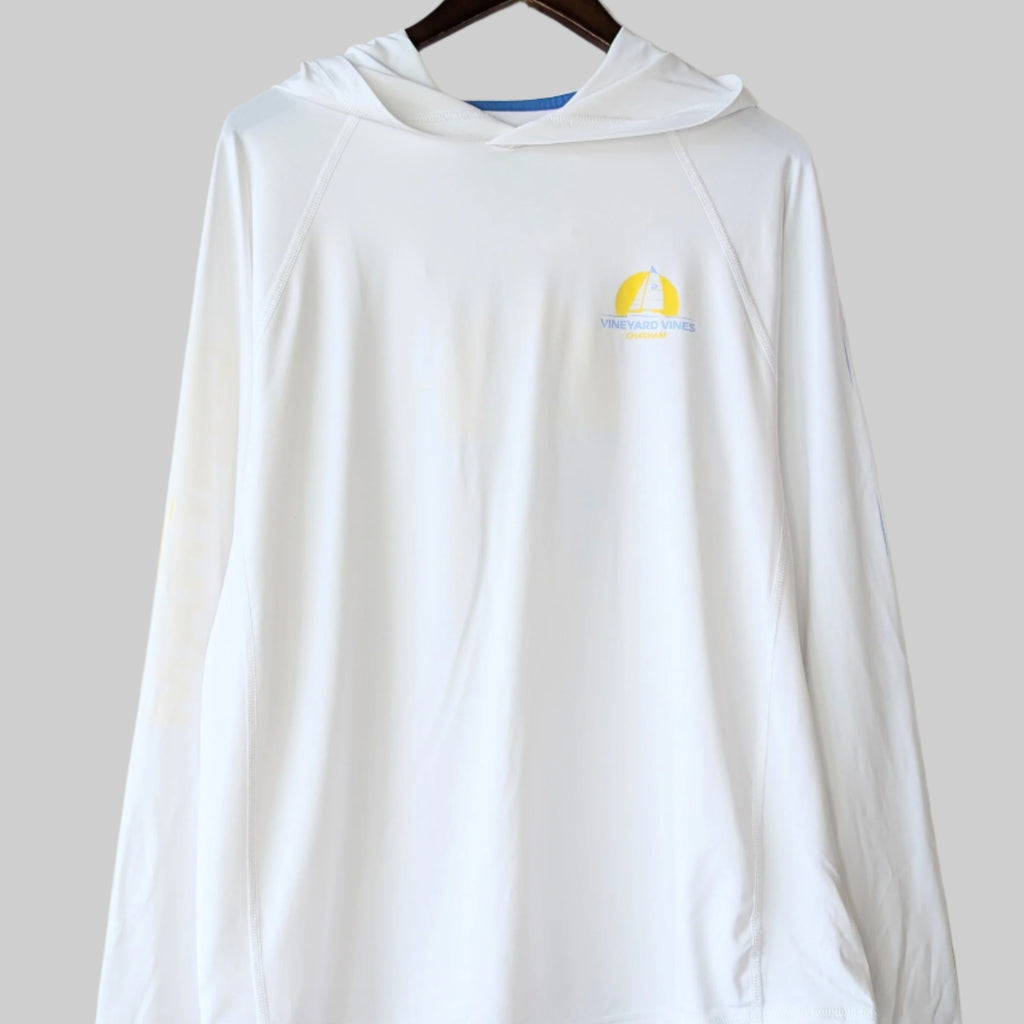 Vineyard Vines Cape Cod Chatham Sailing Long-Sleeve Harbor Performance Hoodie