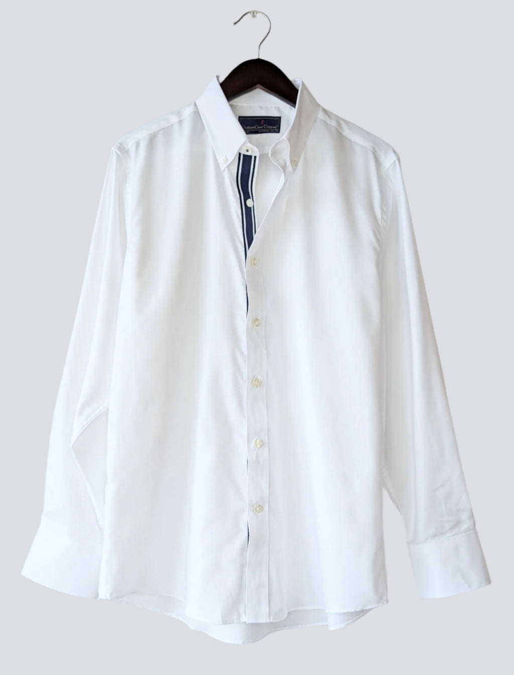 Chatham Chino Bengal Stripe Grosgrain Shirt