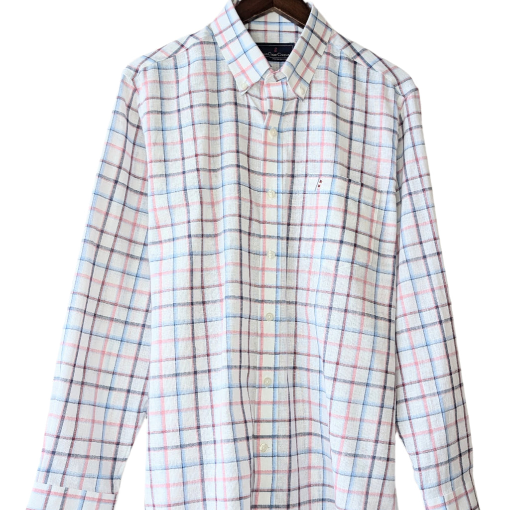 Chatham Chino Check Linen Shirt