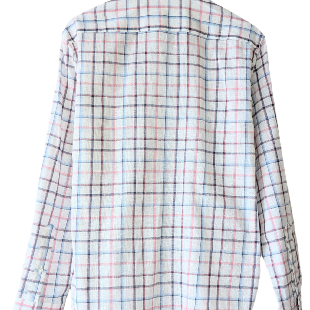 Chatham Chino Check Linen Shirt