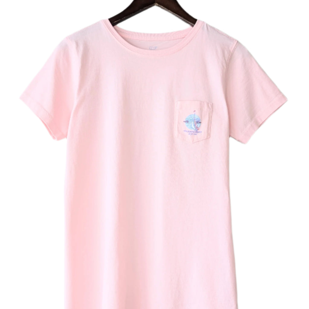 Vineyard Vines Cape Cod Women's Short Sleeve Sailboat Tee