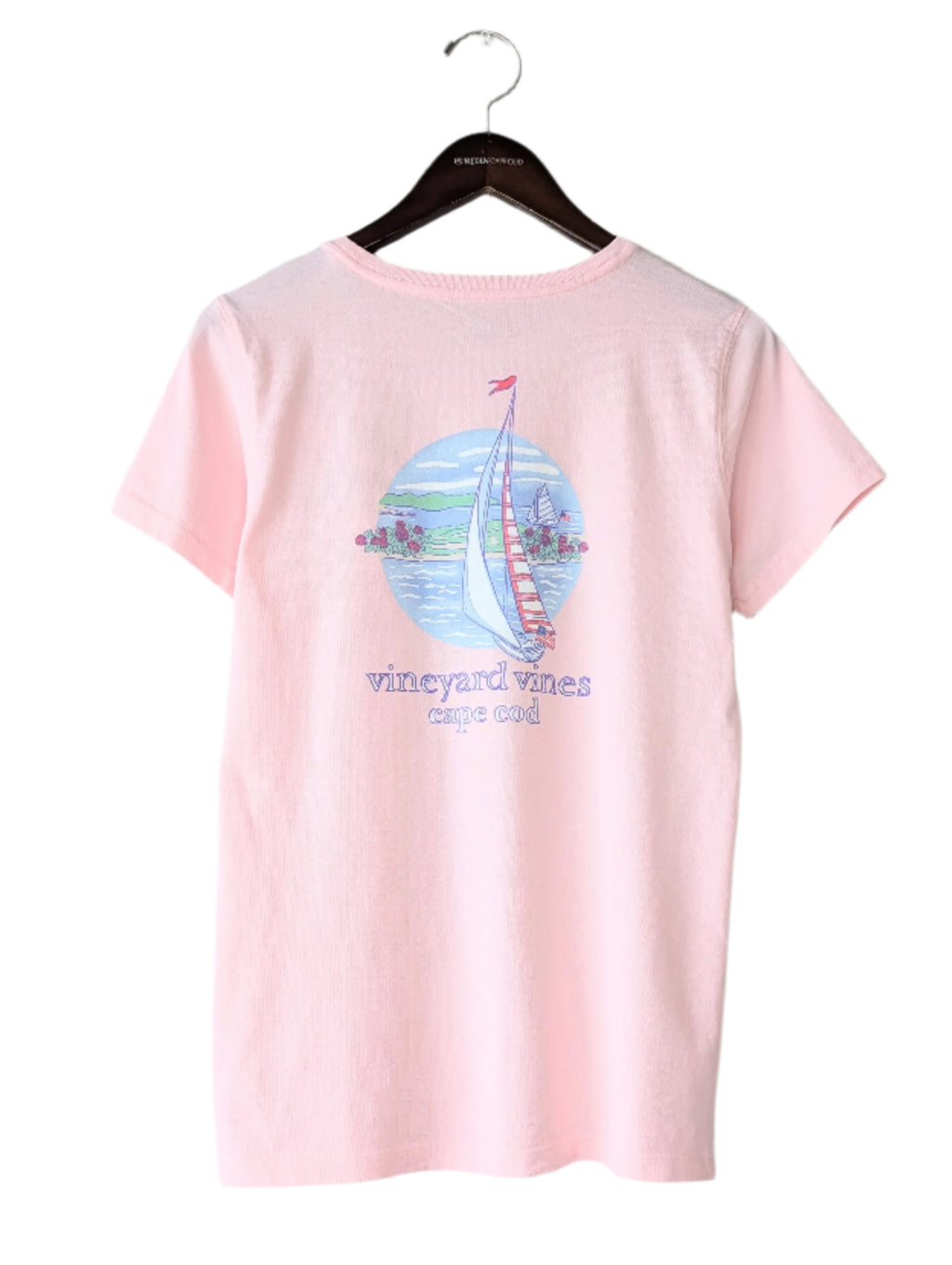 Vineyard Vines Cape Cod Women's Short Sleeve Sailboat Tee