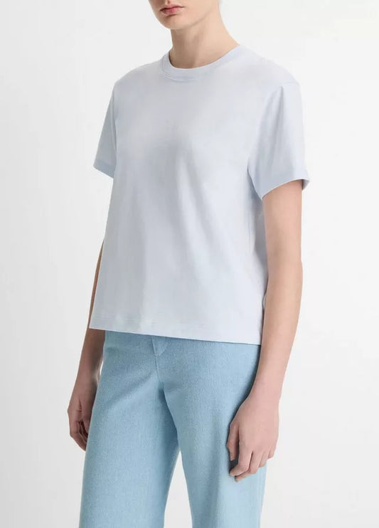 Vince Pima Cotton Crew Neck T-Shirt