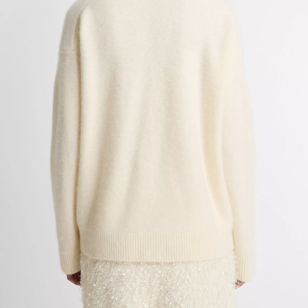 Vince Plush Cashmere Crew Neck Sweater