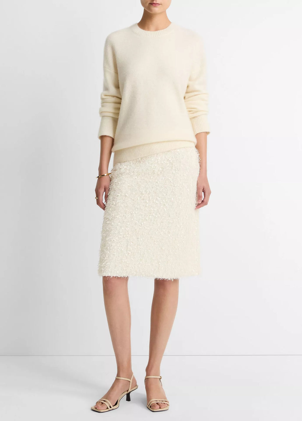 Vince Plush Cashmere Crew Neck Sweater