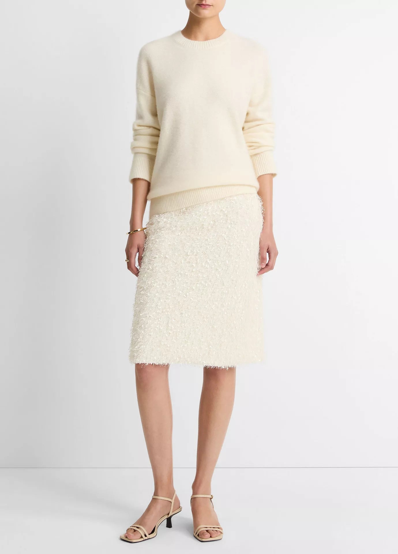 Vince Plush Cashmere Crew Neck Sweater