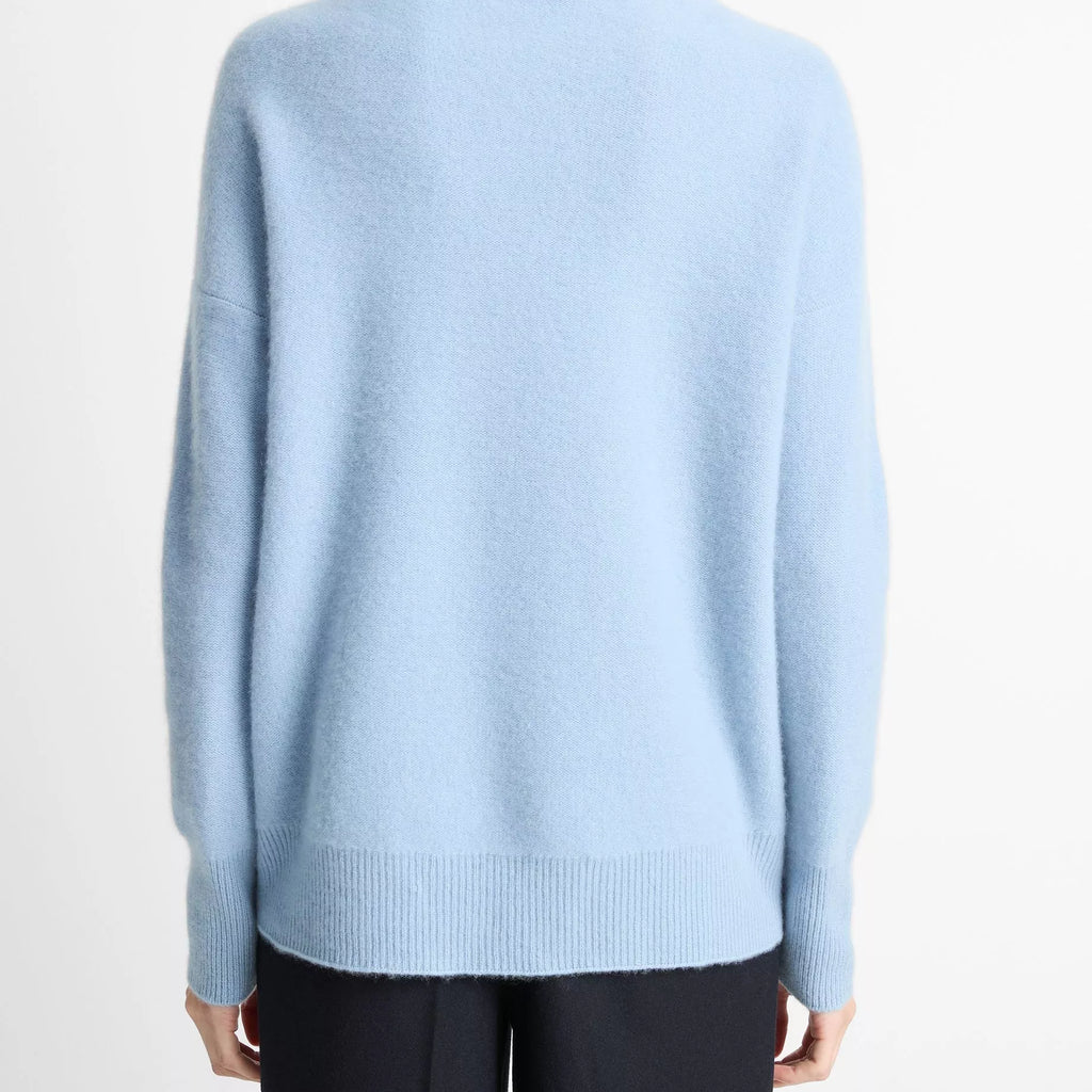 Vince  Plush Cashmere Funnel-Neck Sweater