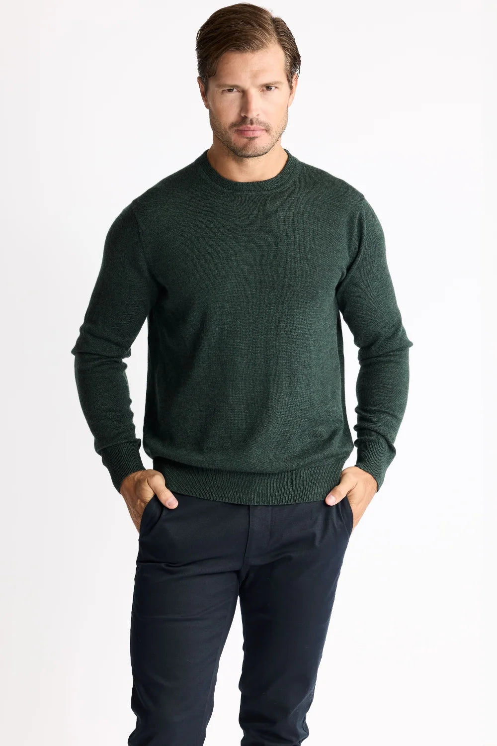 Raffi The Alfie Merino Crew Sweater