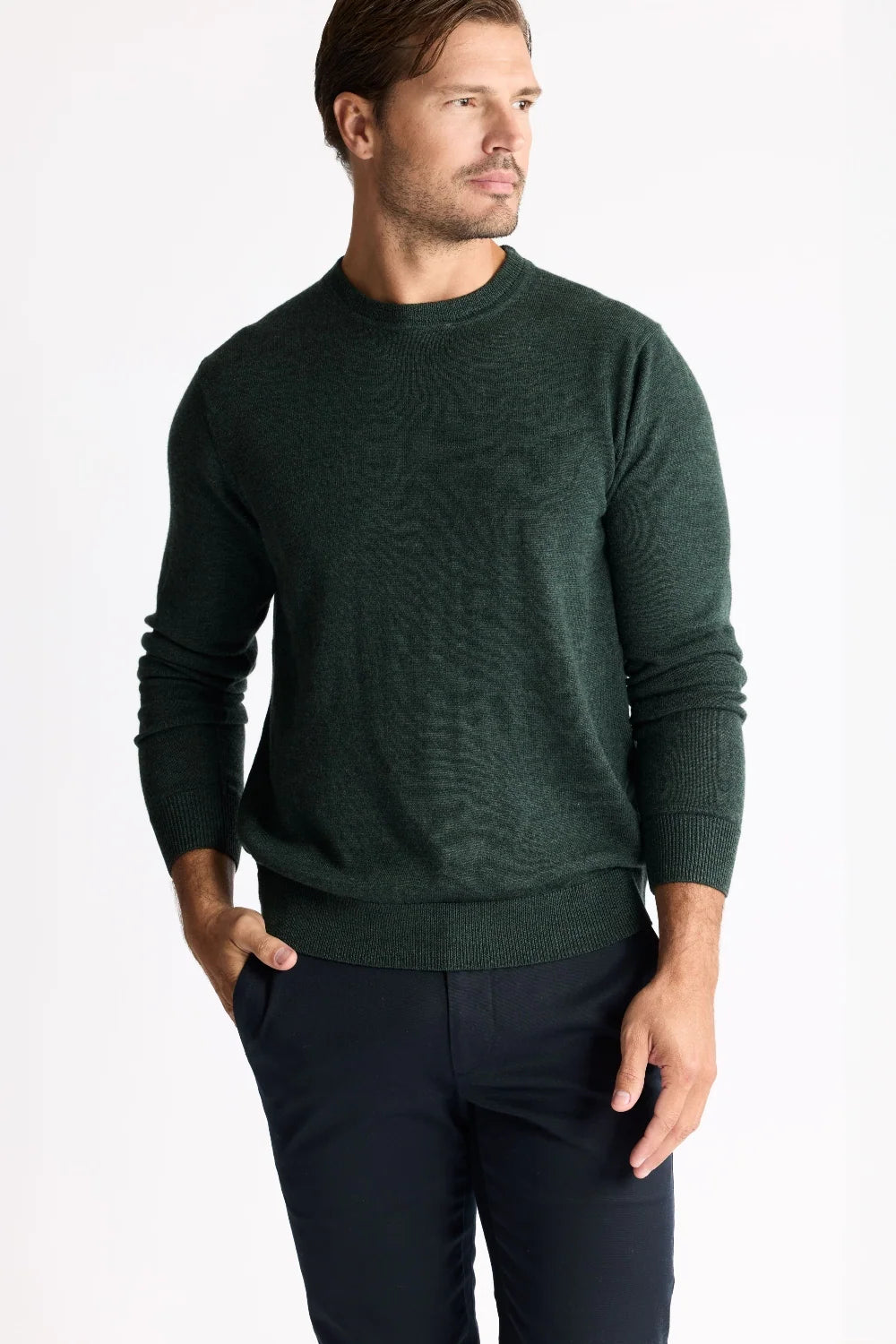 Raffi The Alfie Merino Crew Sweater