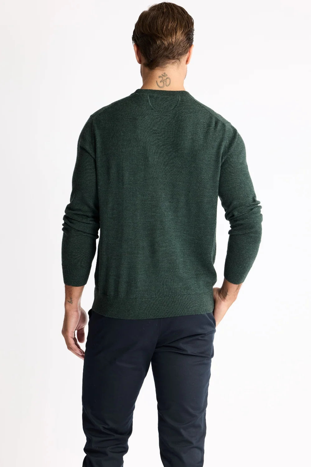 Raffi The Alfie Merino Crew Sweater