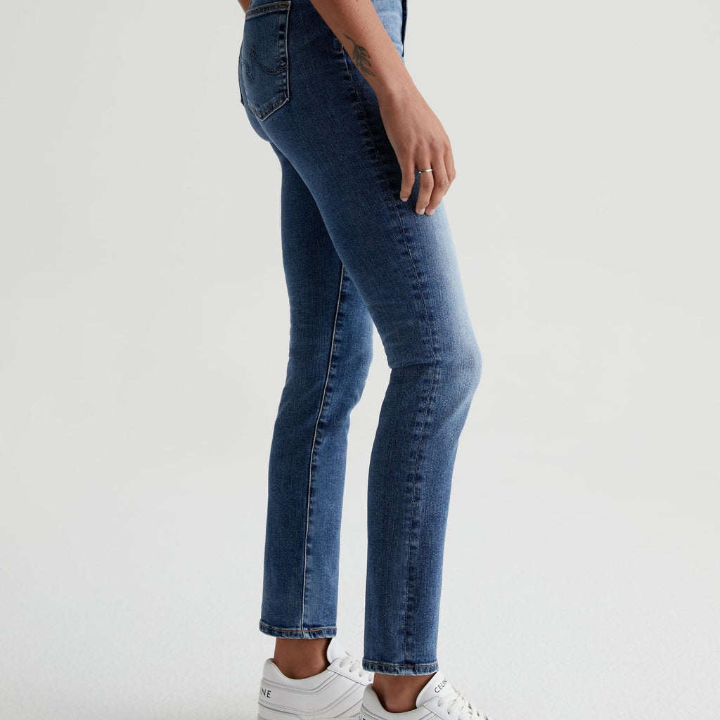 AG Women's Mari High-Rise Slim Straight Leg Jean