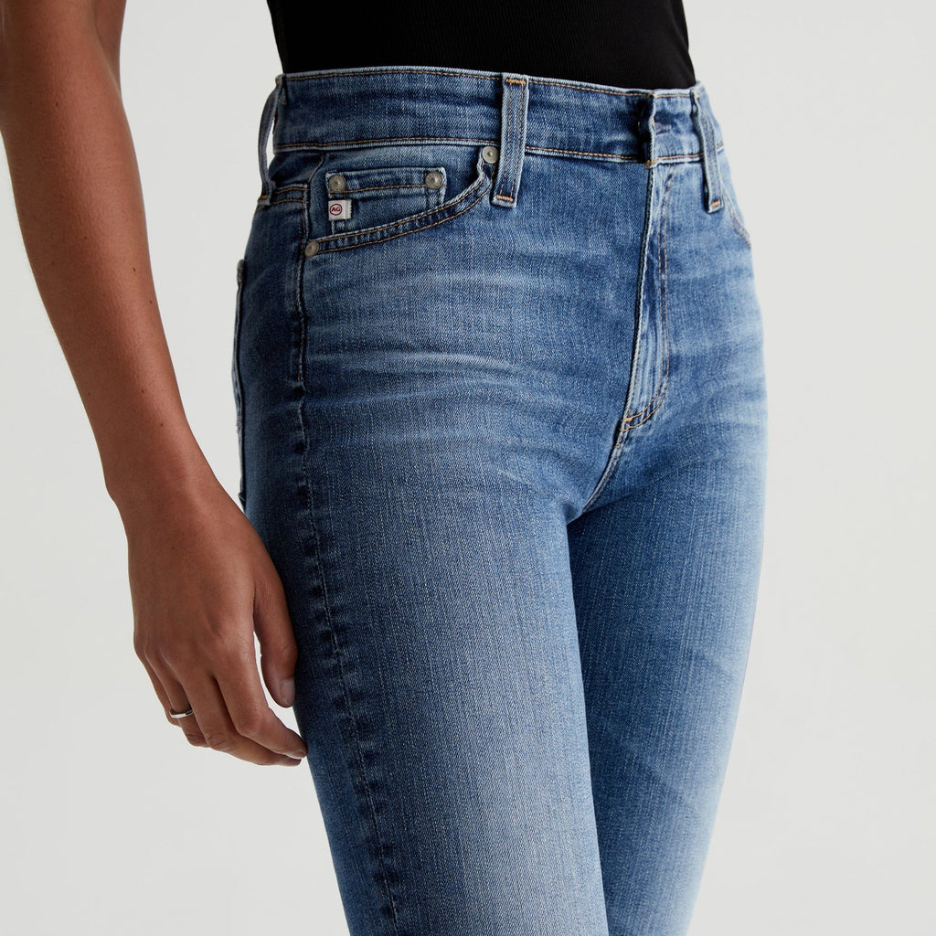 AG Women's Mari High-Rise Slim Straight Leg Jean