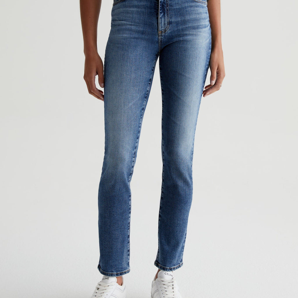 AG Women's Mari High-Rise Slim Straight Leg Jean