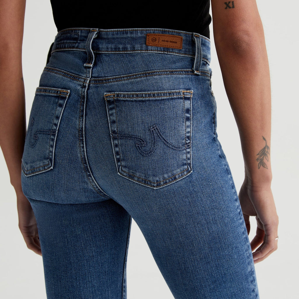 AG Women's Mari High-Rise Slim Straight Leg Jean