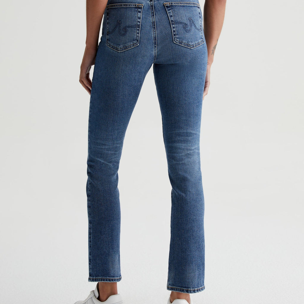 AG Women's Mari High-Rise Slim Straight Leg Jean