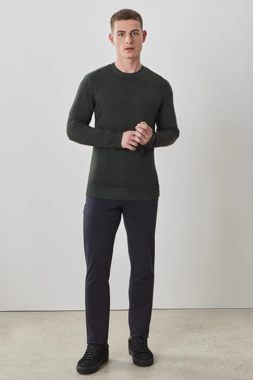 Robert Barakett Bertona Crew Sweater