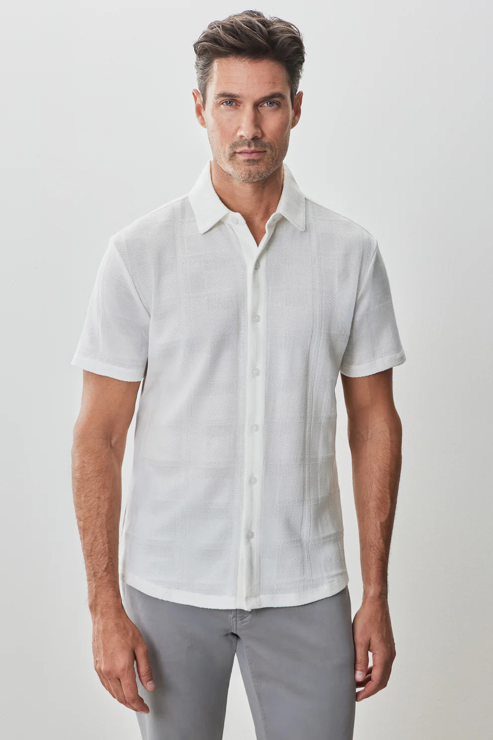 Robert Barakett Copley Short Sleeve Knit Shirt