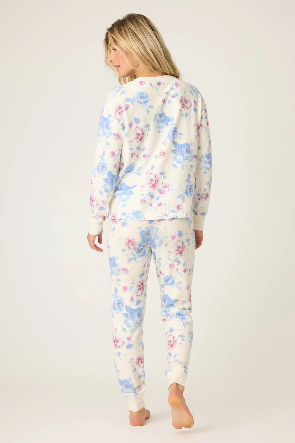 PJ Salvage Rodeo Rose Floral Print PJ Set
