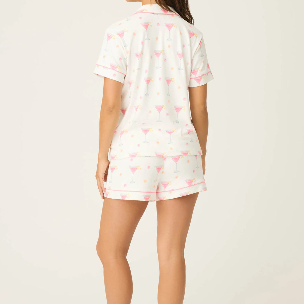PJ Salvage Tini Time Drinks 3-Piece PJ Set