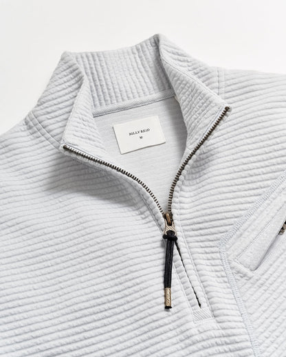 Billy Reid Quilted Half Zip