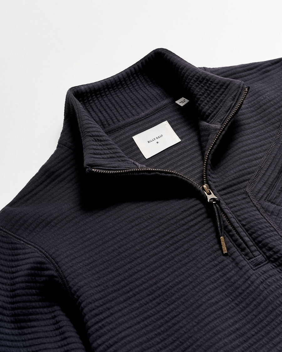 Billy Reid Quilted Half Zip