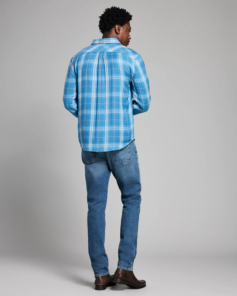 Billy Reid Double Face Plaid Cypress Shirt