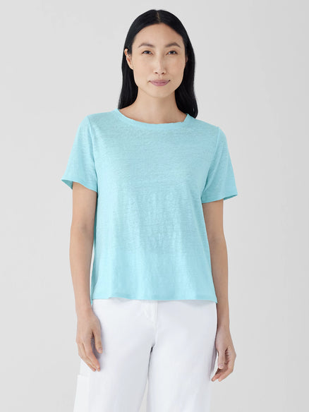 Eileen Fisher Organic Linen Jersey Tank - Puritan Cape Cod