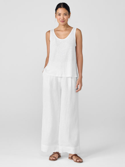 Eileen Fisher Organic Linen Jersey Tank