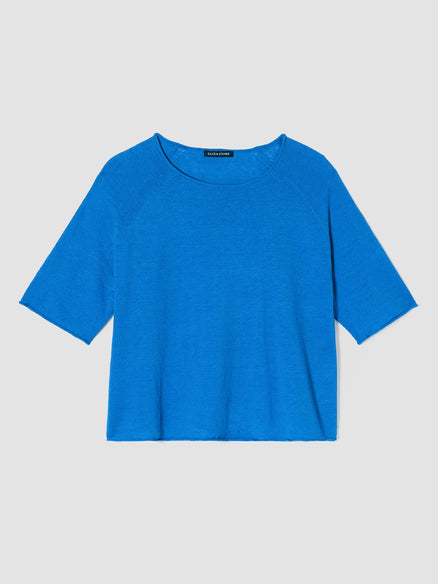 Eileen fisher jewel neck top on sale