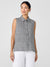 Eileen Fisher Puckered Organic Linen Sleeveless Shirt