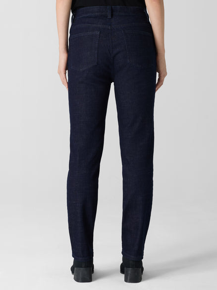 Eileen Fisher Cotton Stretch Denim Slim Jean