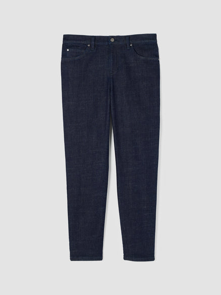 Eileen Fisher Cotton Stretch Denim Slim Jean