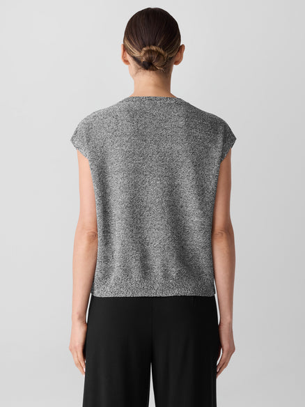 Eileen Fisher Organic Linen Cotton Vest