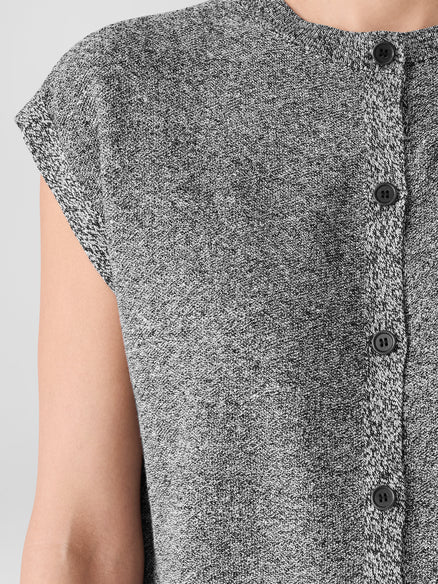 Eileen Fisher Organic Linen Cotton Vest