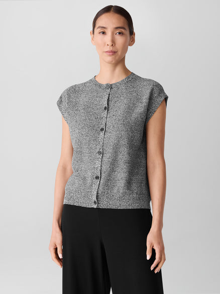 Eileen Fisher Organic Linen Cotton Vest
