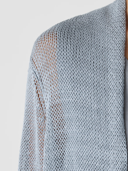 Eileen Fisher Organic Linen Cotton Cord Long Cardigan