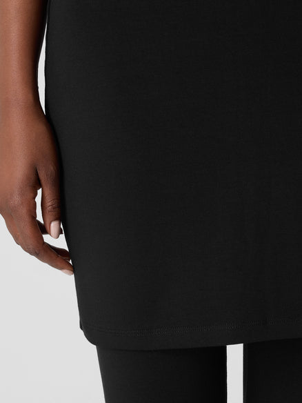 Eileen Fisher Stretch Jersey Knit Skirted Legging