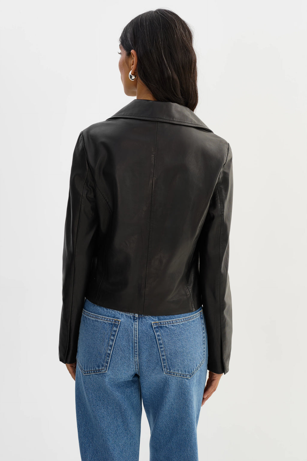 Lamarque The Sally Leather Biker Jacket