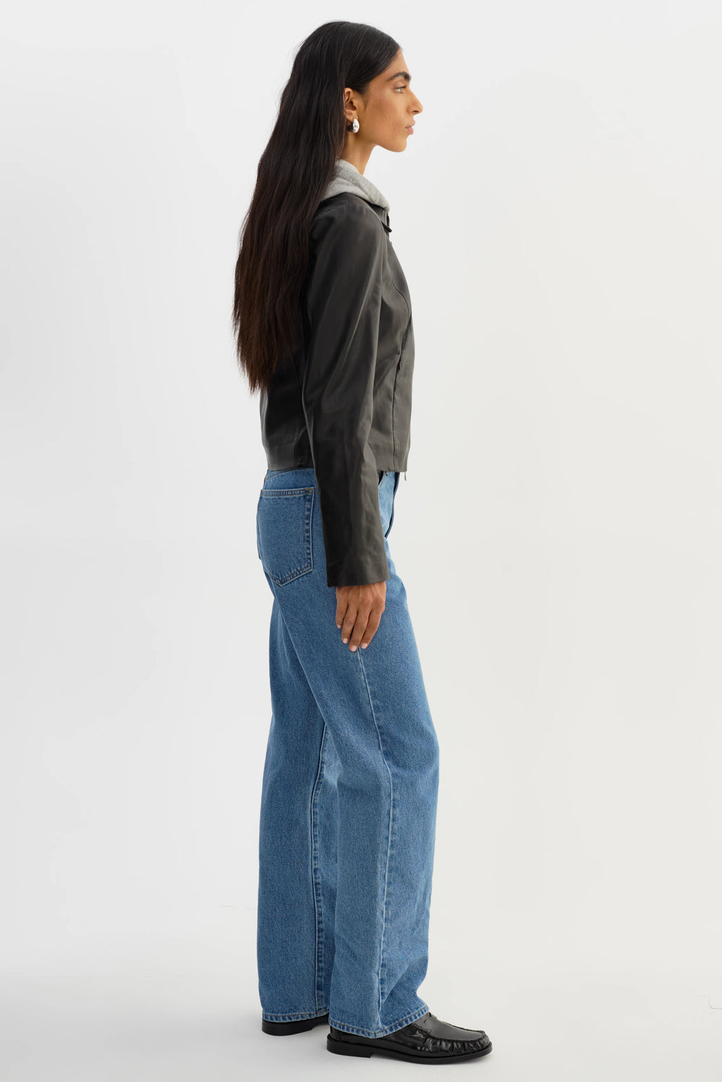 Lamarque The Sally Leather Biker Jacket