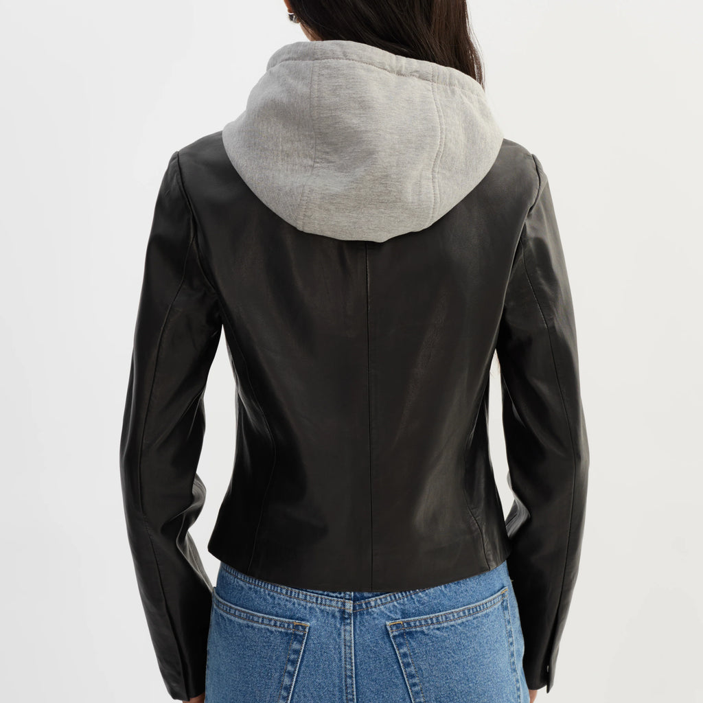 Lamarque The Sally Leather Biker Jacket