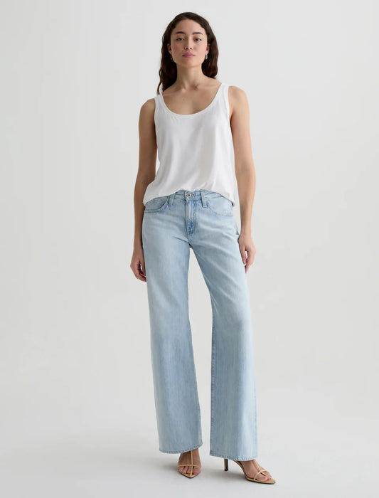 AG Adria Low-Rise Wide Leg Jean