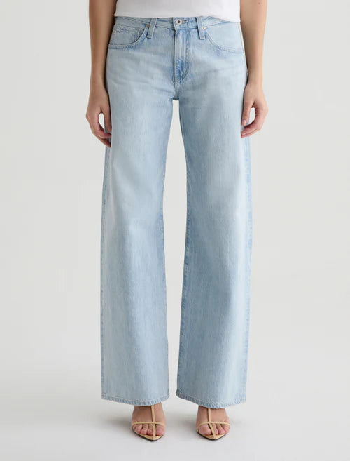 AG Adria Low-Rise Wide Leg Jean