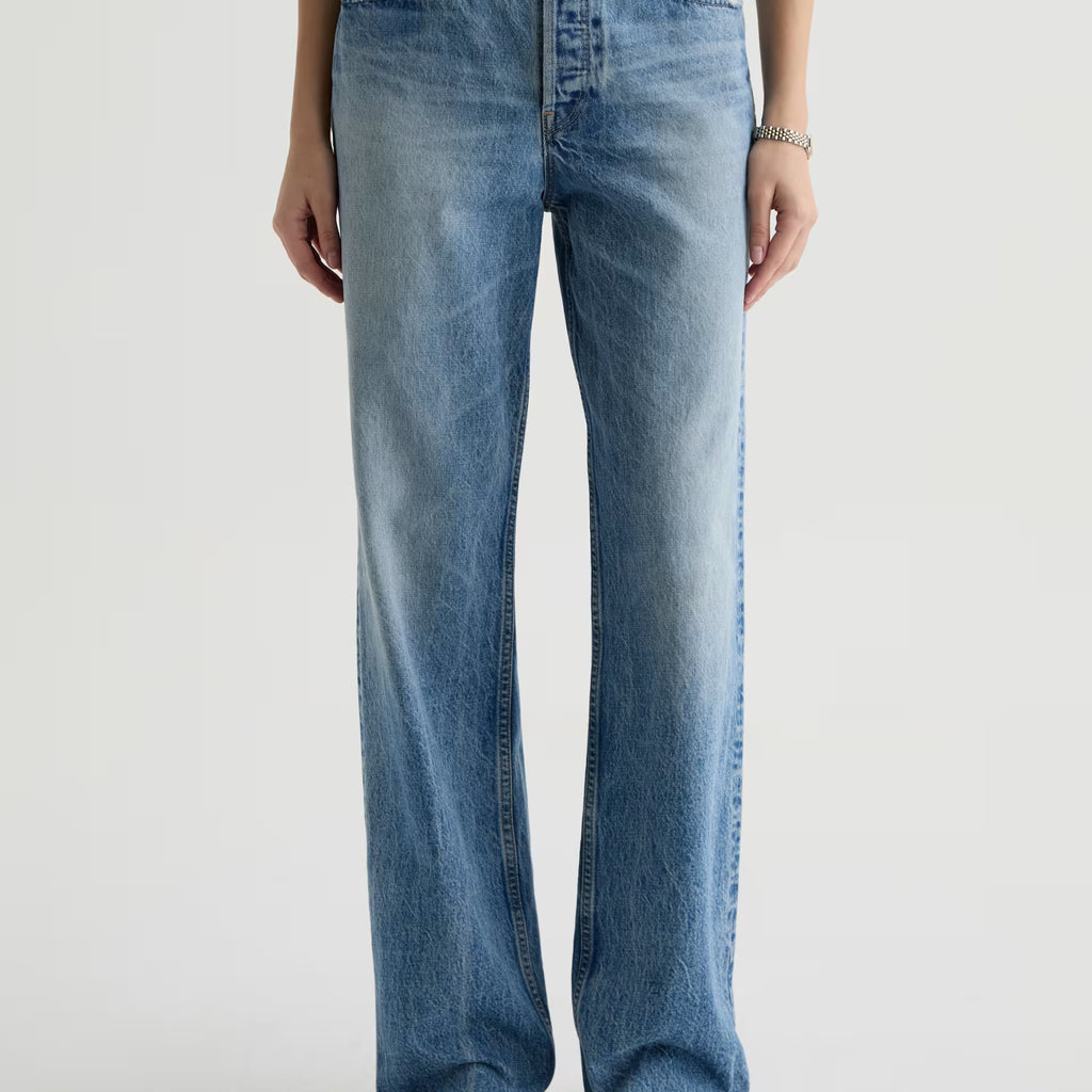 AG Billie Low Slung Straight Leg Jean