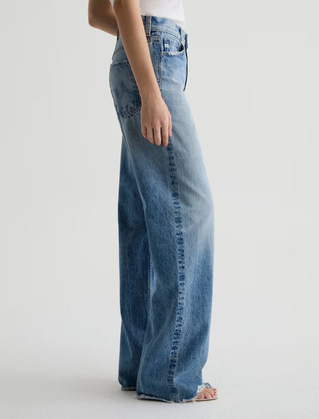 AG Billie Low Slung Straight Leg Jean