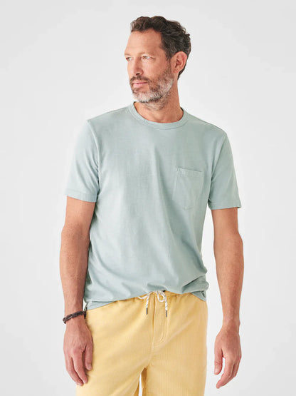 Faherty Sunwashed Pocket Tee