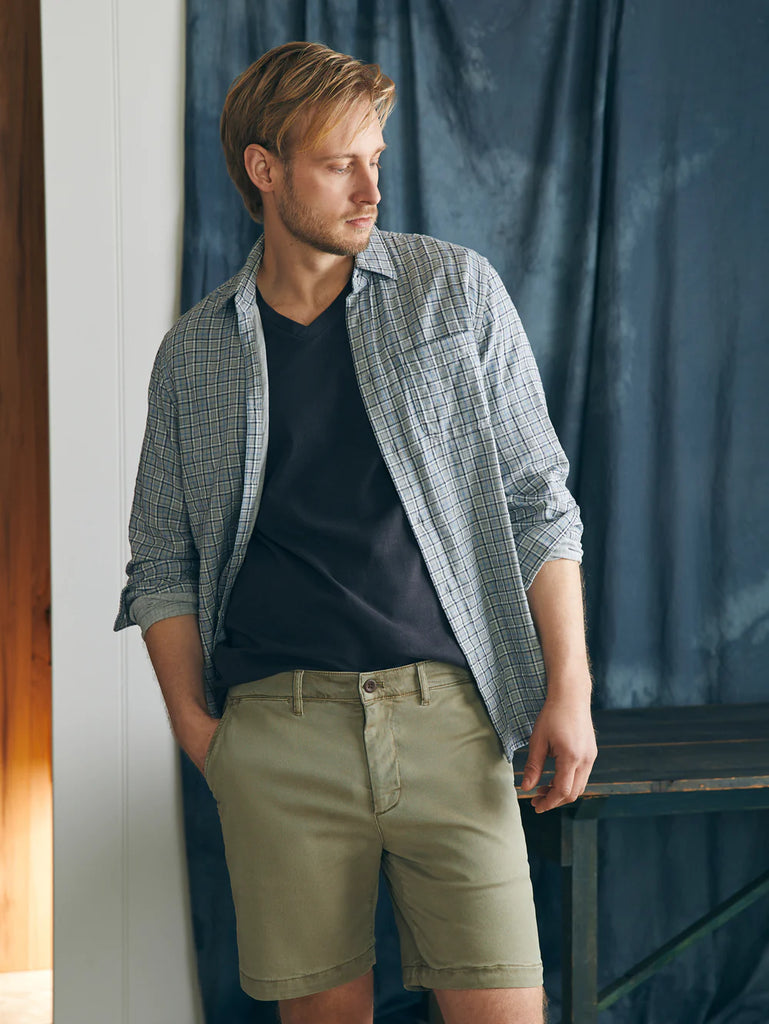 Faherty Coastline Stretch Chino Short