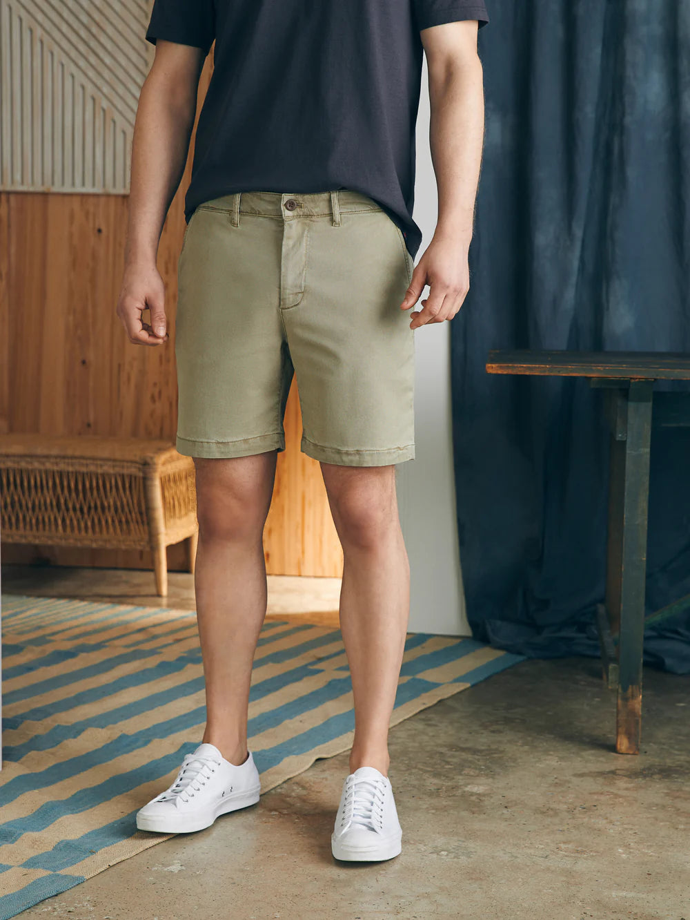 Faherty Coastline Stretch Chino Short