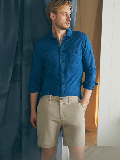 Faherty Coastline Stretch Chino Short